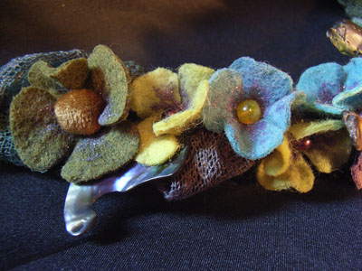 Seagreen Garland with Abalone
